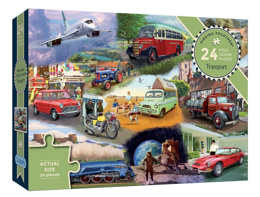 Gibsons Transport - Piecing Together Puzzel (24 stukjes)