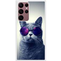 Samsung Galaxy S22 Chat a lunette Verstevigd hoesje met sublimatie bedrukking
