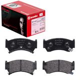 BREMBO Bremsbelagsatz, Scheibenbremse P56026