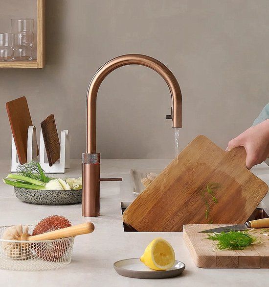 Quooker Flex kokendwaterkraan - Rosé koper - Combi+ reservoir