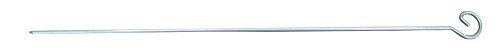 Imex El Zorro 60635 grillspies, roestvrij staal, 350 x 3 mm, zwart