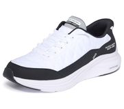 Skechers Heren Cozy Fit Slip-ins Sneakers Contour Foam 232619 WBK