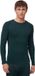 DANISH ENDURANCE Thermoshirt met Lange Mouwen voor Heren - Merino Wol - Donkergroen - Maat L