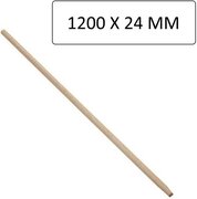 Talen Tools Houten steel 120 cm x 23.5 mm Pinus (Zware Kwaliteit