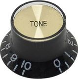 Boston KB-132-T Bell Knop SG Model – Zwart met Gouden Dop