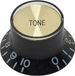 Boston KB-132-T Bell Knop SG Model – Zwart met Gouden Dop