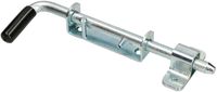 KOTARBAU® Boutgrendel 220 mm deurvergrendeling slotgrendel voor garagedeuren deuren verzinkt