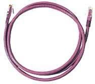 MicroConnect CAT6 UTP 5m LSZH Paars