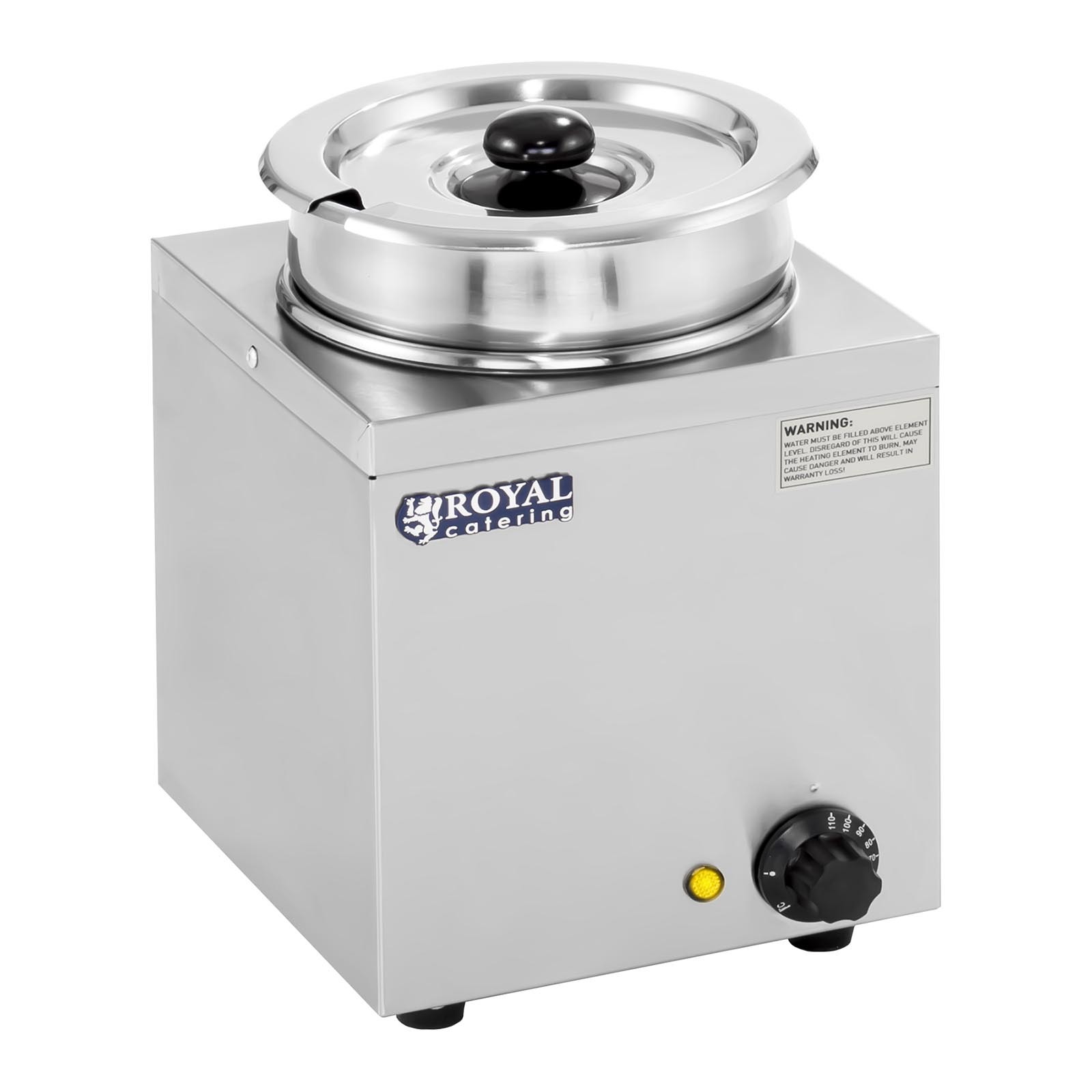 Royal Catering Bain Marie - 1 x 2,75 liter - 150 W