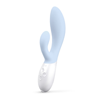 LELO Ina 3 Rabbit Vibrator - Light Blue