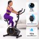 URBOGYM ARGO YELLOW Vélo d'appartement - Vélo de fitness magnétique - 8 niveaux de résistance - Volant d'inertie 6 kg - Max. 130 kg - Jaune