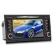 Hexinex autoradio 7-inch Windows CE pour Audi A4 (2000-2009) avec Bluetooth, navigation, USB et lecteur de carte SD