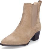 Tamaris dames enkellaarsjes beige