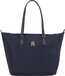 Tommy Hilfiger Poppy Th Tote - Blauw - Shopper - Dames