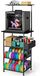 Support d'imprimante 3D avec rangement de filament, 5 niveaux, 50x41x162 cm, noir