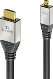 sonero S-HC300-030 HDMI kabel 3 m Zwart