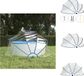 vidaXL Zwembadoverkapping rond 315x158 cm PVC
