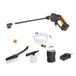 WORX WG620E.2 hogedrukreiniger Compact Batterij/Accu 120 L/u Zwart, Oranje
