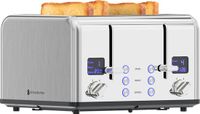 KitchenBrothers Broodrooster - 4 Sneden - RVS - 1630W