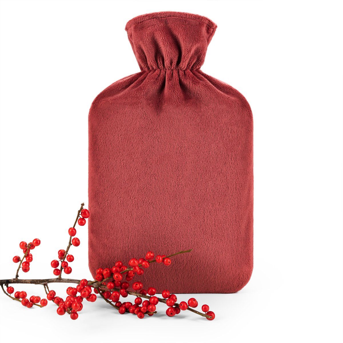 Blumtal Kruik - Warmwaterkuik met Fleece Cover - Diep blauwgroen