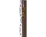 Opti Prym Ritssluiting Metaal 6mm Antiek Messing Deelbaar Donker Bruin #881 60 cm