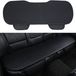 Housse de siège auto banquette arrière - Polyuréthane imperméable - 133 x 48 cm - Noir