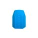 Porte-stylos uni en silicone, bleu néon