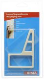 Loupe, 2x vergroting, schokbestendig, compact, draagbaar