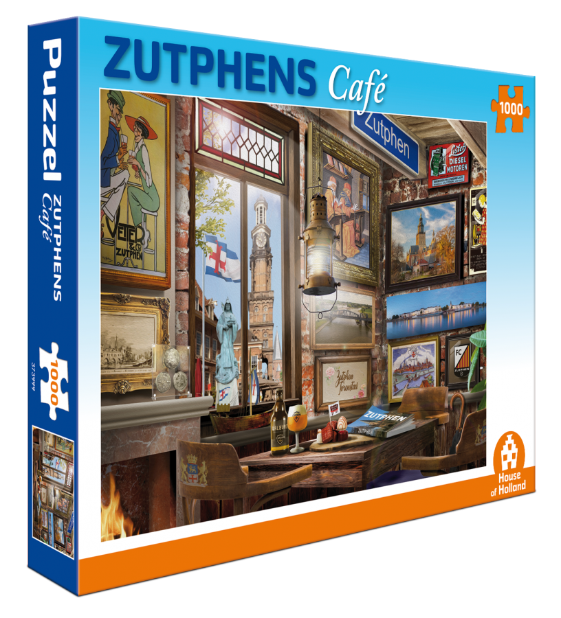 House of Holland Zutphens Café Puzzel (1000 stukjes)