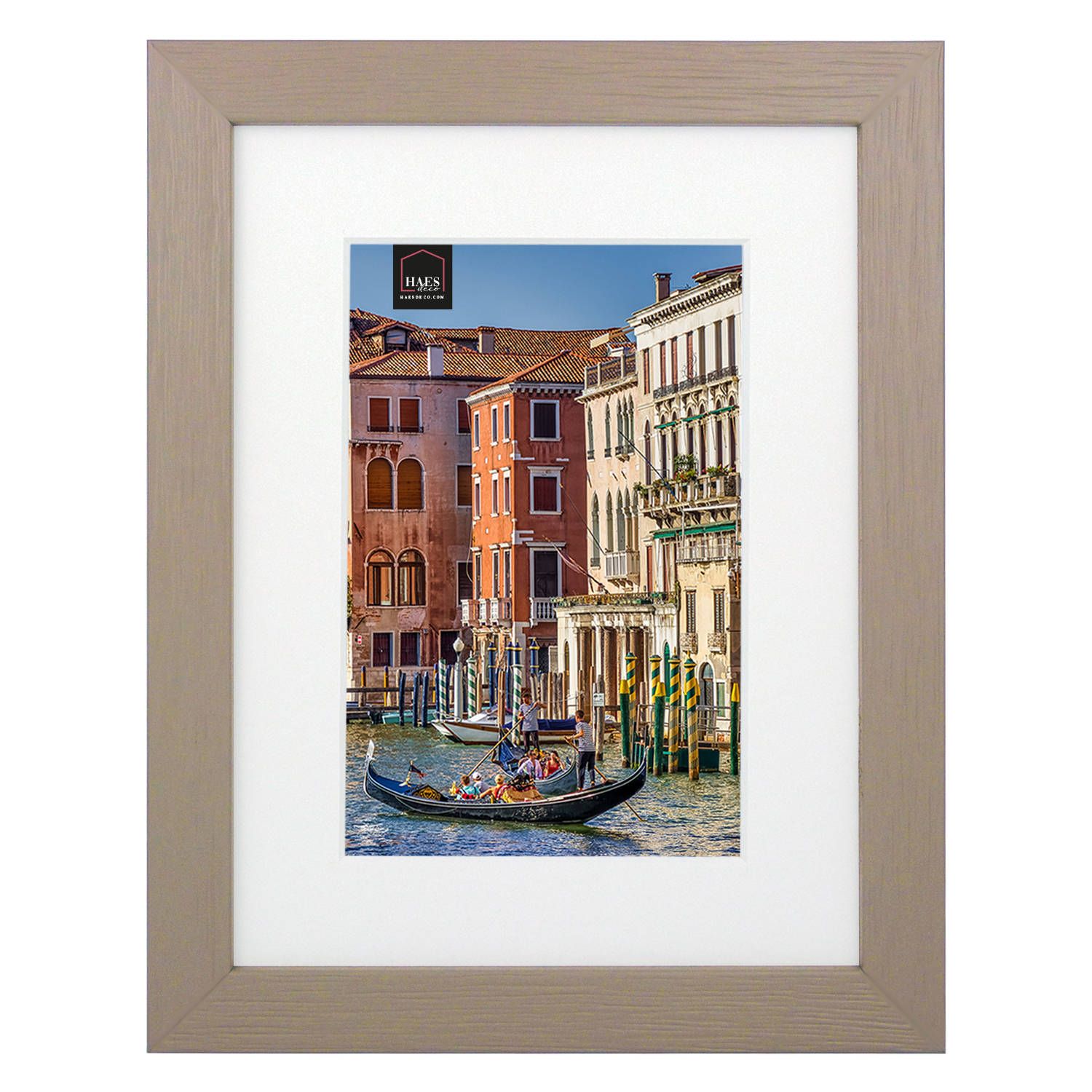 HAES deco - houten fotolijst venezia bruin 15x20 of 20x30 -sp12830