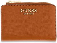 GUESS Danielle SLG Zip Around Card Case Ginger oranje