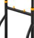 Vevor Stair Climbing Cart, 150 kg Stair-Climbing Capacity, Heavy-Duty Folding Trolley Cart with Telescoping Handle, 6 Wheels and 2 Bungee Cords, Stair Climber Dolly for Home, Groceries, Warehouse