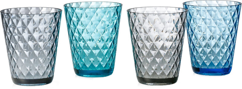 Brunner Diamond drinkglas, set van 4