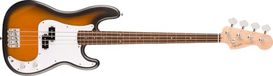 Squier by Fender Debut Precision Basgitaar voor Beginners, Sunburst