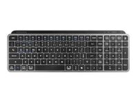 Mars Gaming MK-SILENKEYS, Portugees, Draadloos Compact Full-Format Toetsenbord, Laag Profiel, Stille Schaar Schakelaars, Copilot AI-toets, Bluetooth 5.1 Dual + 2.4GPRO, 200u Batterij, PC/Mac, Zwart