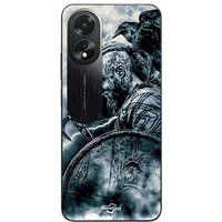 Oppo Etui A58 Vikingen Ragnar Lothbrok Schild Raaf Maniacase