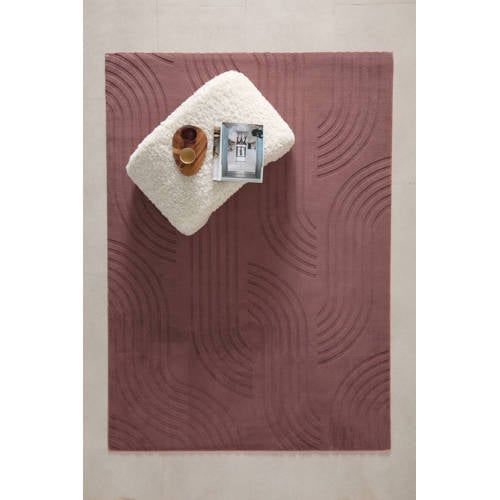 NOUS Living vloerkleed Blair roze (230x160 cm)