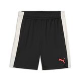 PUMA IndividualLIGA trainingsshort voor heren XS, Black Ultra Red Sugared Almond Beige
