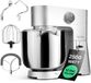 ProfiCook PC-KM 1254 Keukenmachine XXL - 12L - 2500W - Zilver