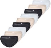 ELLE Slip ' Super Soft ' beige / zwart / wit