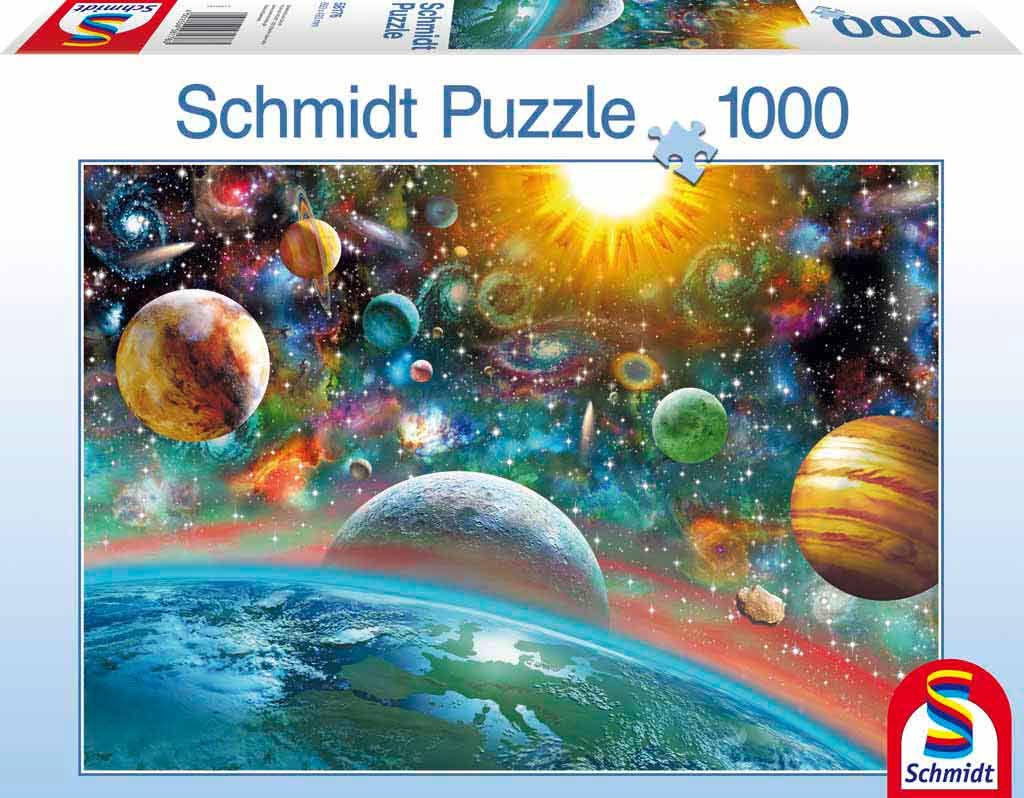 Schmidt Puzzel - De Ruimte - 1000 stukjes - Unisex