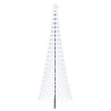 vidaXL LED Kerstboom 400 cm 450 LED's Koel Wit