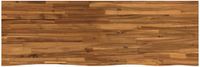 vidaXL Tafelblad Rechthoekig 130 x 60 x 3 cm Naturel Glas