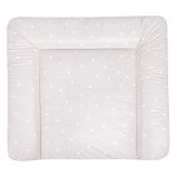 Zöllner JULIUS Aankleedkussen Softy Folie sterren beige 85 x 75 cm