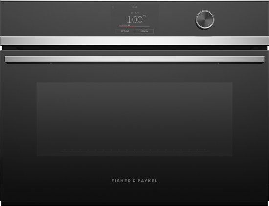 Fisher & Paykel OS60NDTDX1 - 60 cm compacte combi-stoomoven Series 9 Contemporary, roestvrijstaal