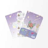 BT21 - The Journey Shooky Pack Of 3 A6 Notitieboek - Multicolours
