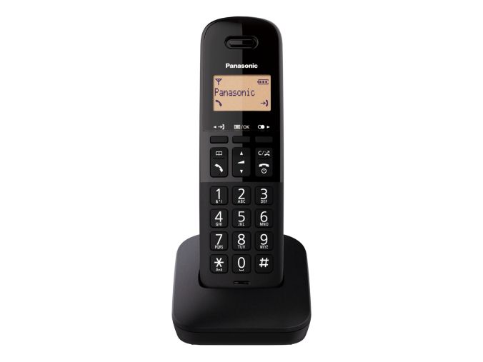 Panasonic KX-TGB610 - Analoge/DECT Telefoon - Nummerherkenning - Zwart