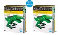 4M Wetenschap En Spel - Bouw Je Eigen T-Rex Robot - Bouwpakket Mechanica - Kidzrobotix - 8 Jaar
