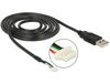 DeLOCK 95986 camera kabel 1,5 m Zwart