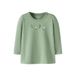 NAME IT BABY longsleeve met print - groen